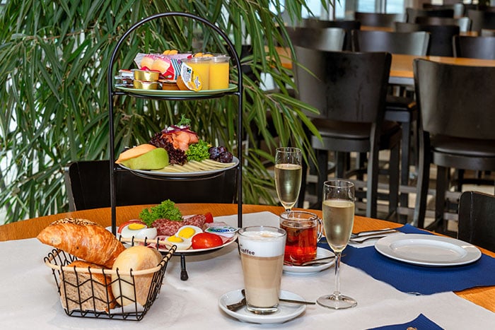 Frühstücksétagère Frühstücksétagère