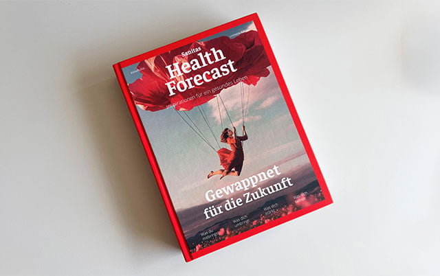 Cover Buch Health Forecast von Sanitas