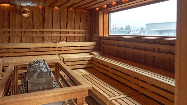 100°C-Sauna