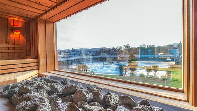 Ausblick Panoramasauna