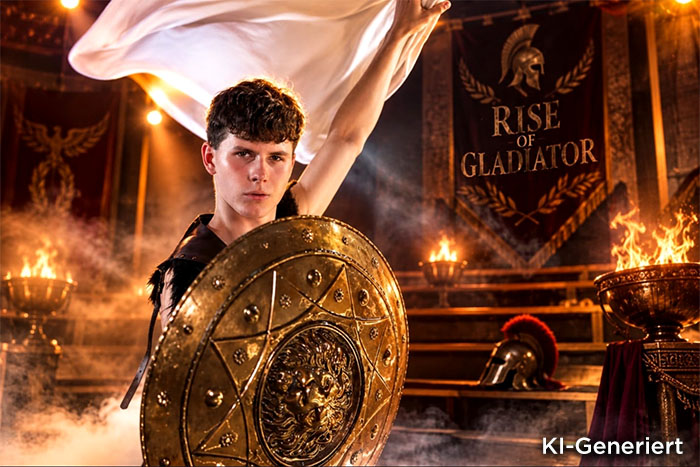 Jaroslaw Chomka (Bild: KI-Generiert) Weltmeister „The Battle of Gladiators“ 